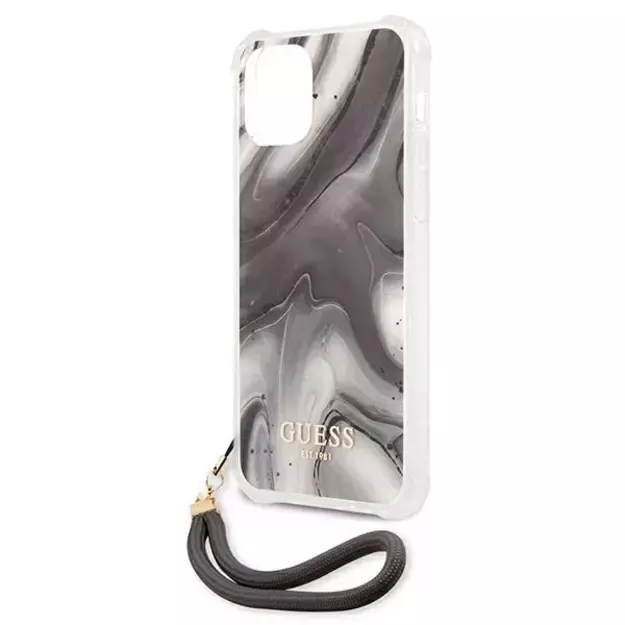 Guess Marble Collection iPhone 12 / iPhone 12 Pro Case - Gray 5