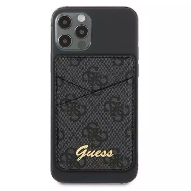 Guess Wallet Card Slot GUWMS4GTLBK MagSafe 4G grey/grey 3