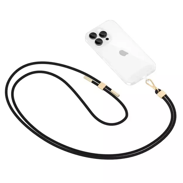 Tech-Protect C2S Rope Crossbody Strap Leash - Black 1