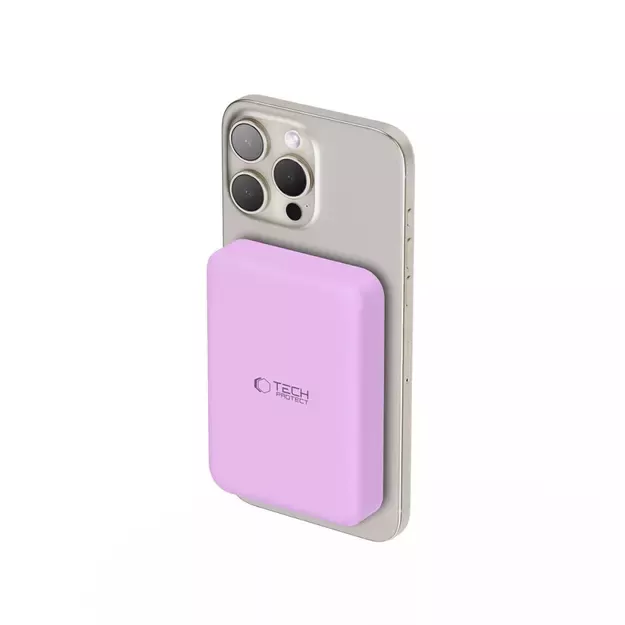 Tech-Protect LifeMag MagSafe PB11 10000mAh Power Bank - Pink 1