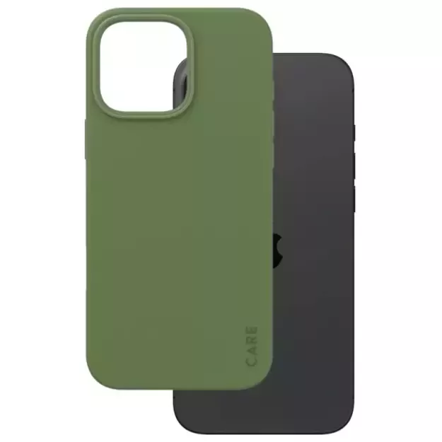 CARE by PanzerGlass Fashion Case MagSafe for iPhone 16 Pro Max - Green 4