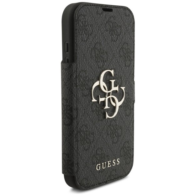 Guess Book 4G Metal Logo Case for iPhone 17 Pro - Black 3