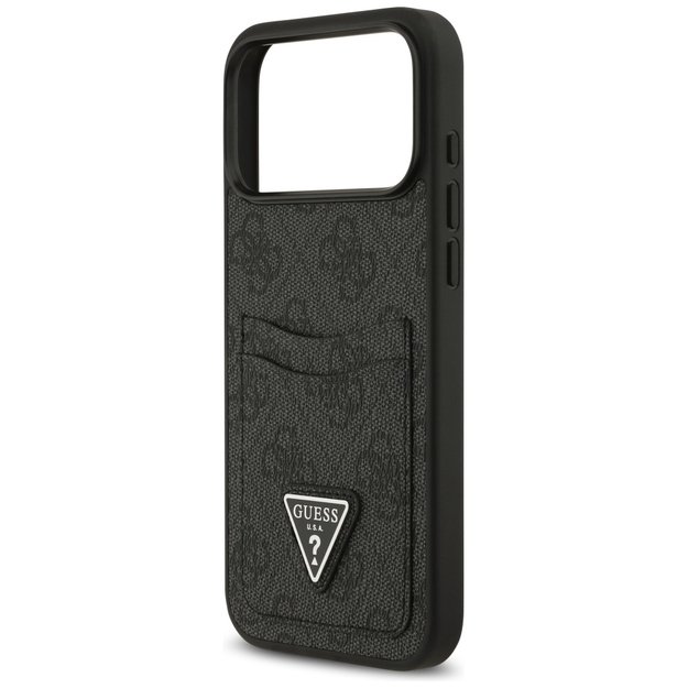 Guess 4G nauble Card Triangle case for iPhone 17 Pro Max - black 5