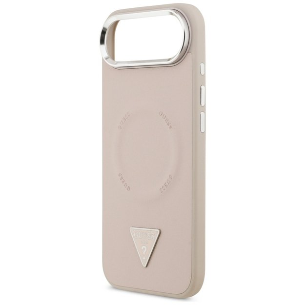 Guess Triangle Logo MagSafe Case for iPhone Air - Pink 5