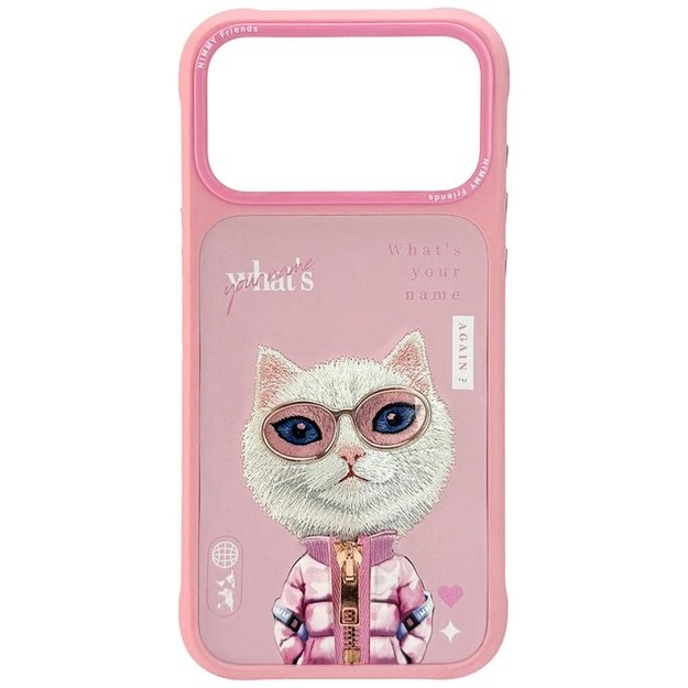 Nimmy Cool&amp Cute 2.0 Cat Case for iPhone 17 Pro - Pink