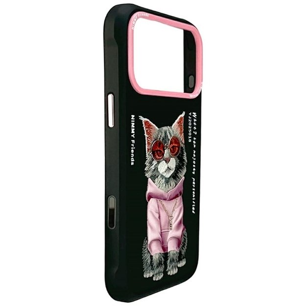 Nimmy Glasses Cool Cat Case for iPhone 17 Pro - Black 5