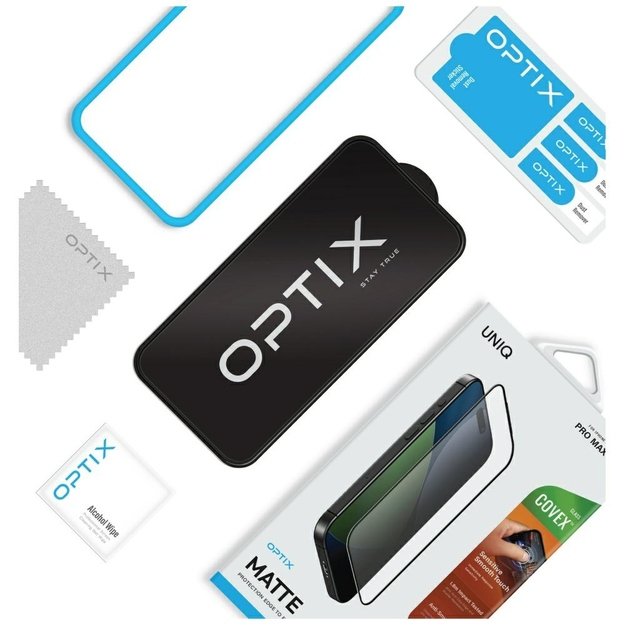 Uniq Optix Matte Tempered Glass for iPhone 17 Pro Max - Matte 4