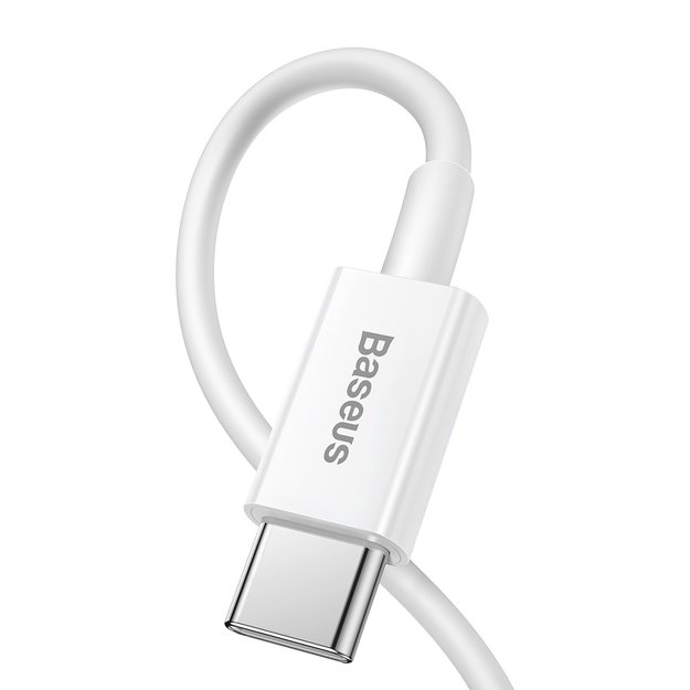 Baseus Superior Series USB-C / Lightning PD 20W 2 m cable - white 2
