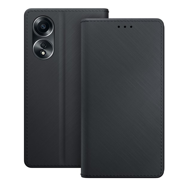 3mk Wallet Case for Oppo A58 4G - Black 12