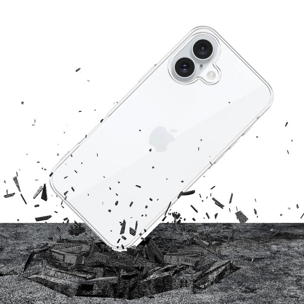 3mk Clear Case for iPhone 16 Plus - transparent 4