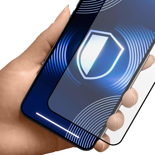 Tempered glass 3mk HardGlass Matt Max for iPhone 16 Pro 4