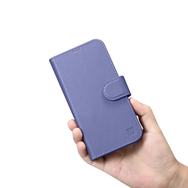 iCarer Wallet Case 2in1 Cover iPhone 14 Pro Max Leather Flip Cover Anti-RFID Light Purple (WMI14220728-LP) 27