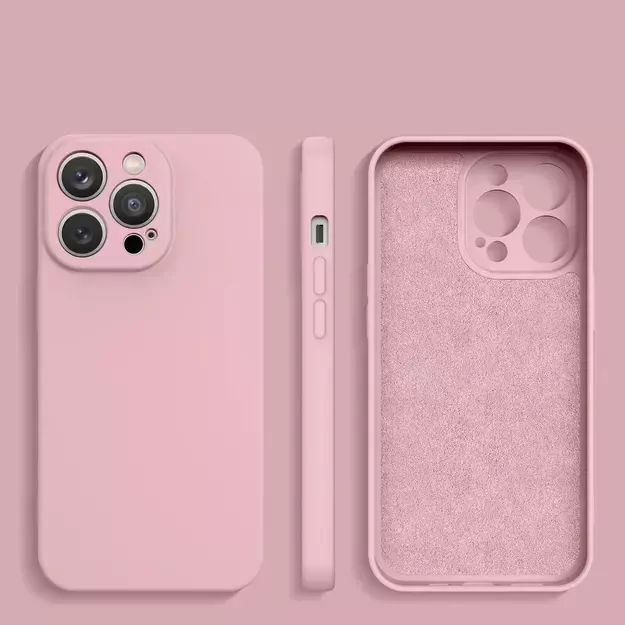 Silicone case iPhone 14 Plus silicone case pink 1
