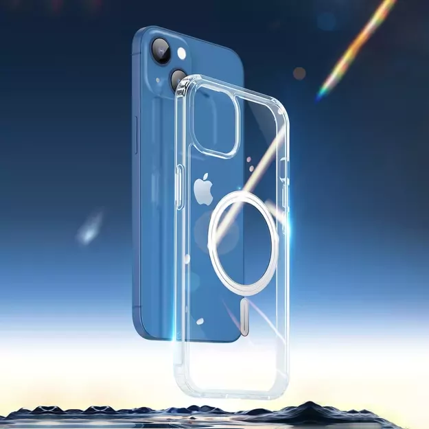Dux Ducis Clin magnetic case for iPhone 14 Plus compatible with MagSafe transparent 34