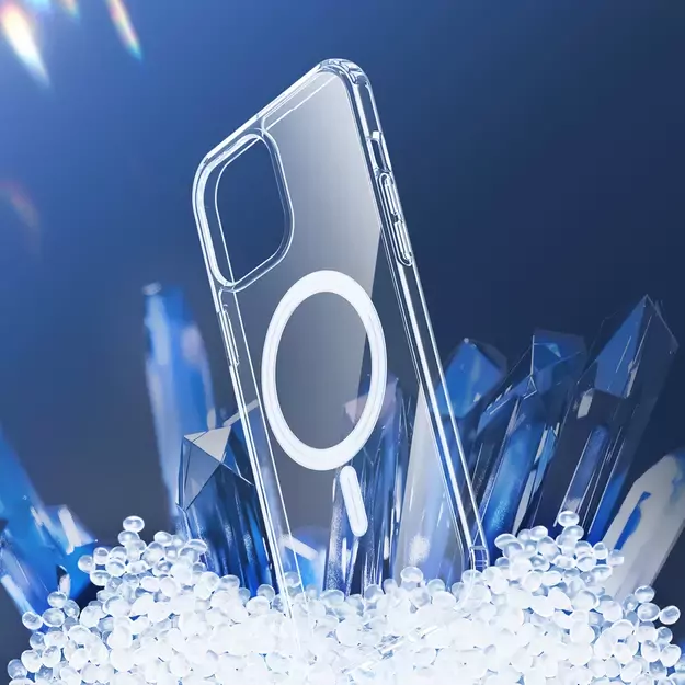 Dux Ducis Clin magnetic case for iPhone 14 Plus compatible with MagSafe transparent 23