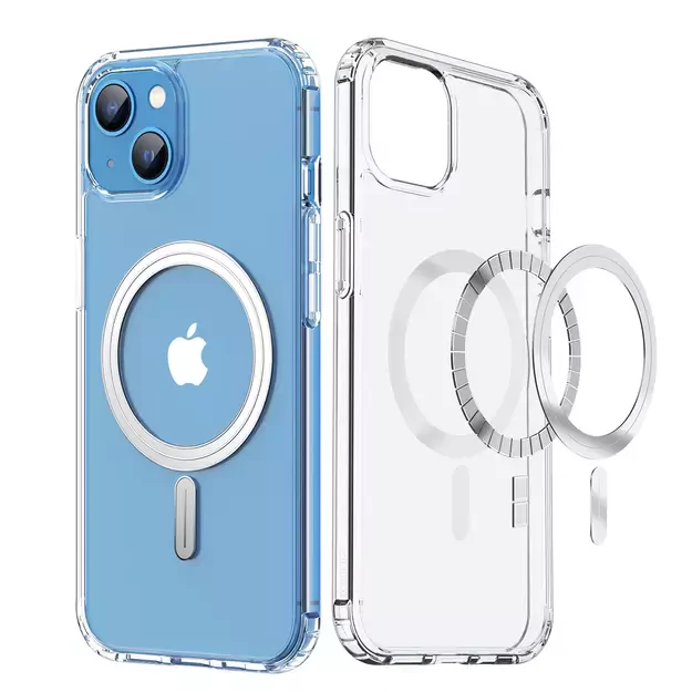 Dux Ducis Clin magnetic case for iPhone 14 Plus compatible with MagSafe transparent 18