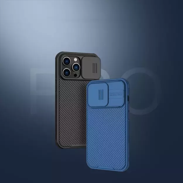 Nillkin CamShield Pro Case iPhone 14 Pro Max Armored Cover Camera Protector Green 36