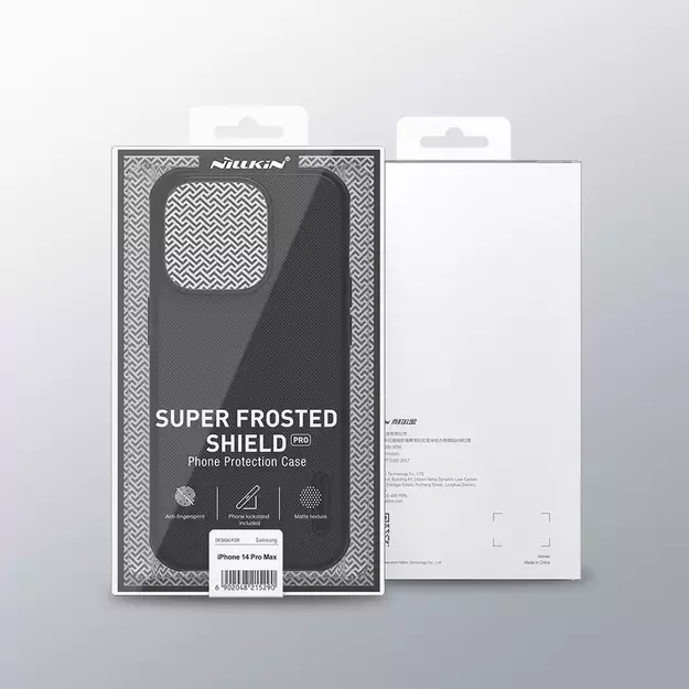 Nillkin Super Frosted Shield Pro case for iPhone 14 Pro Max back cover blue 20