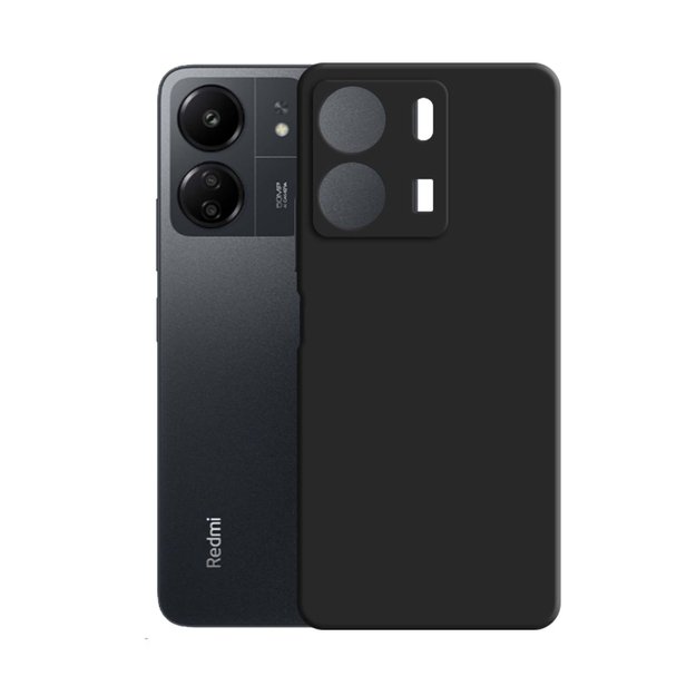 3mk Silicone Case for Xiaomi Redmi 13C/POCO C65 - black 1