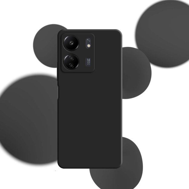 3mk Silicone Case for Xiaomi Redmi 13C/POCO C65 - black 6