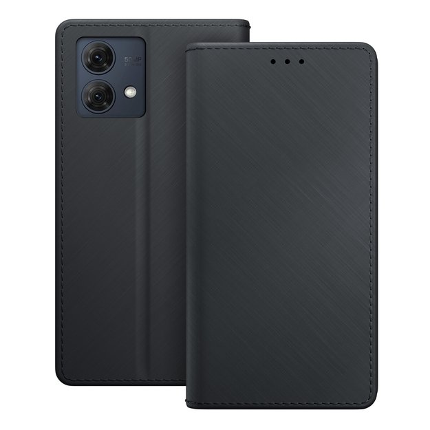 3mk Wallet Case for Motorola Moto G84 5G - Black 12