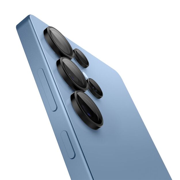 Spigen Optik Pro GLAS.TR EZ FIT 2-pack Camera Cover for Samsung Galaxy S25 Ultra - Black 2
