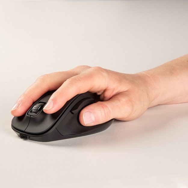Hama MW-500 V2 Wireless Mouse with Battery - Black 4