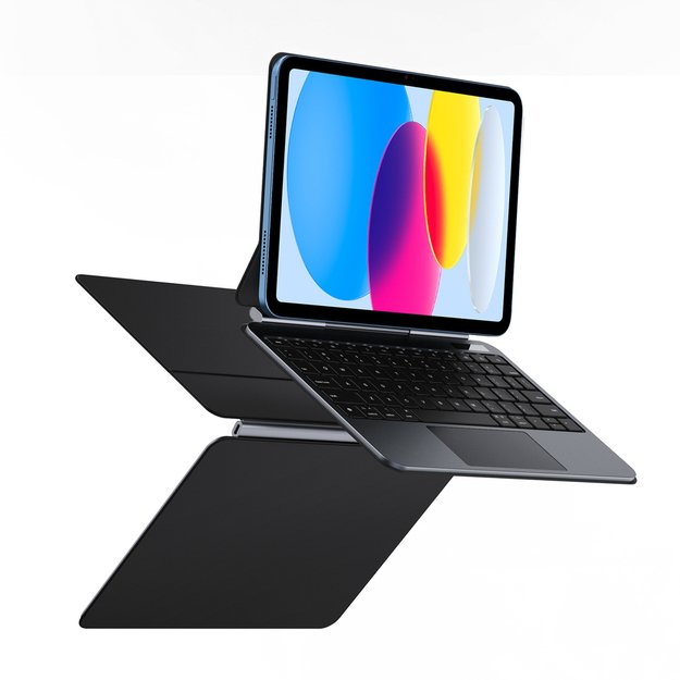 Etui z klawiaturą Dux Ducis (MK series) na iPad 10  (2022) iPad 11  (2025) - czarne 3