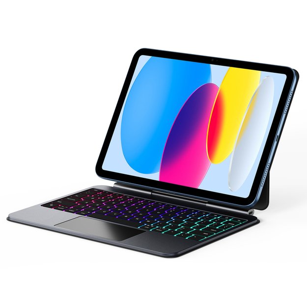 Etui z klawiaturą Dux Ducis (MK series) na iPad 10  (2022) iPad 11  (2025) - czarne