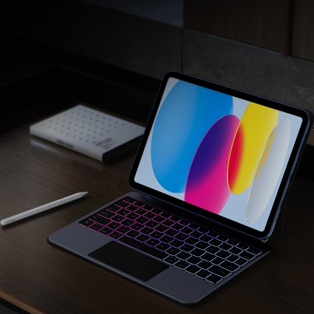 Etui z klawiaturą Dux Ducis (MK series) na iPad 10  (2022) iPad 11  (2025) - czarne 9