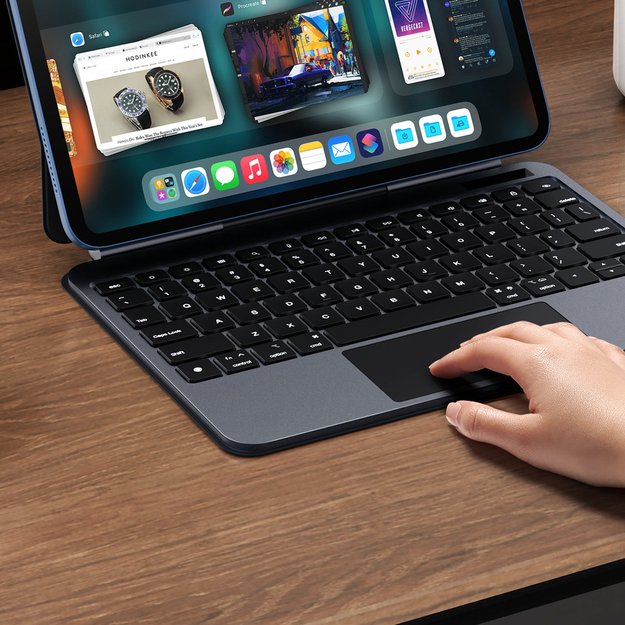 Etui z klawiaturą Dux Ducis (MK series) na iPad 10  (2022) iPad 11  (2025) - czarne 7