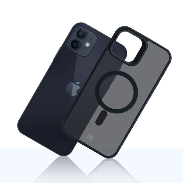 3mk Smoke MagCase with MagSafe for iPhone 12 / 12 Pro - semi-transparent 11