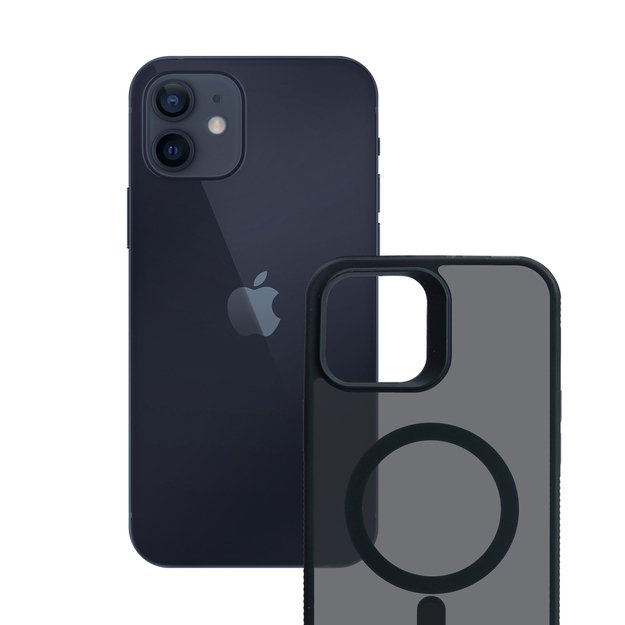 3mk Smoke MagCase with MagSafe for iPhone 12 / 12 Pro - semi-transparent 12