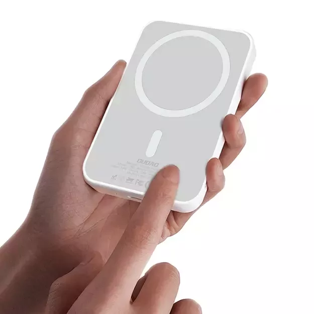 Powerbank Dudao K26S 5000mAh 20W USB-A / USB-C / MagSafe - white 6