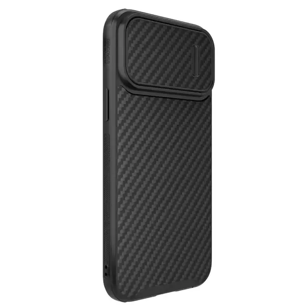 Nillkin Synthetic Fiber S Case iPhone 14 Pro Max case with camera cover, black 2