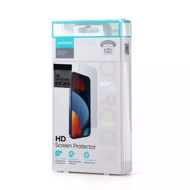 Joyroom Knight 2,5D FS TG 5x glass iPhone 14 Plus full screen (JR-DH07) 4