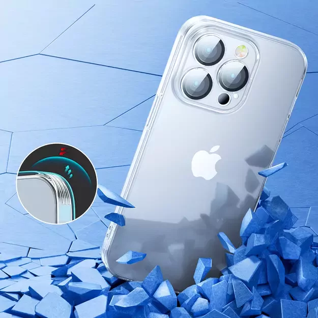 Joyroom 14Q Case iPhone 14 Plus case housing cover with transparent camera cover (JR-14Q3 transparent) 9