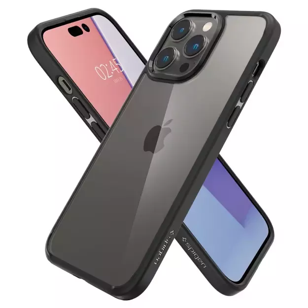 Spigen Ultra Hybrid iPhone 14 Pro Case - Matte Black 24