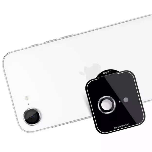 Tempered Glass for Camera Lens 3mk Lens Protection Pro Silver for Apple iPhone 16e 1