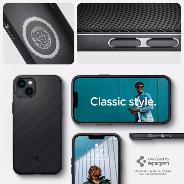 Spigen Mag Armor iPhone 14 Plus Case - Matte Black 22