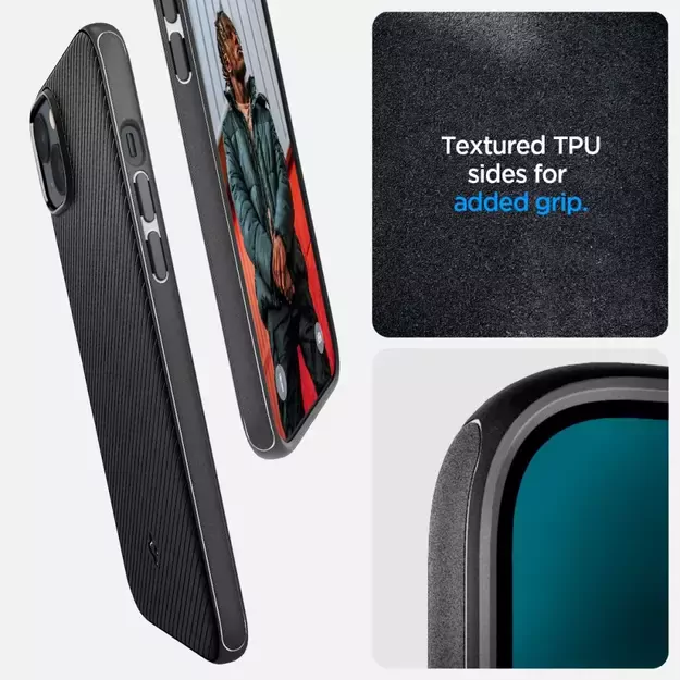 Spigen Mag Armor iPhone 14 Plus Case - Matte Black 14