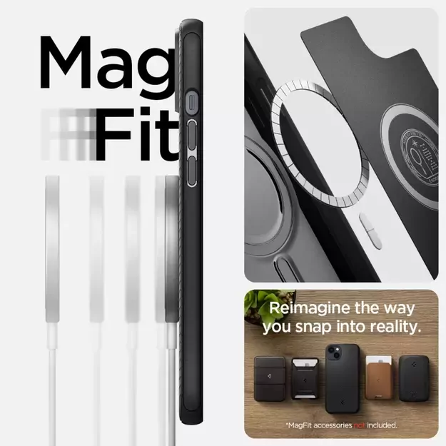 Spigen Mag Armor iPhone 14 Plus Case - Matte Black 18