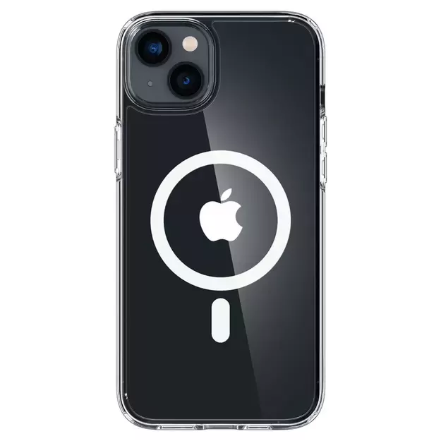 Spigen Ultra Hybrid Mag Case with MagSafe for iPhone 14 - Clear/White 16