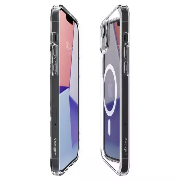 Spigen Ultra Hybrid Mag Case with MagSafe for iPhone 14 - Clear/White 26