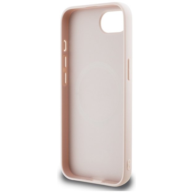 Guess 4G Script Logo MagSafe iPhone 16e Case - Pink 5