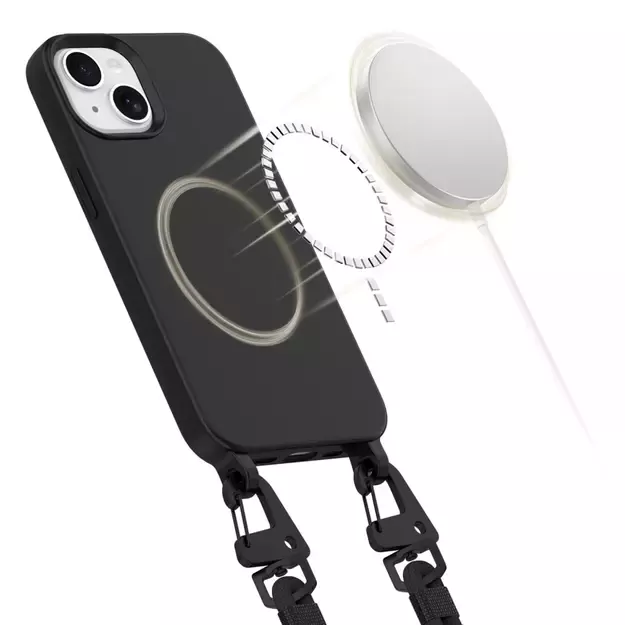 Tech-Protect MagNecklace MagSafe iPhone 14 Case - Black 7