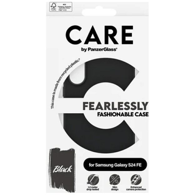 CARE by PanzerGlass Fashion Case Samsung Galaxy S24 FE - black 3