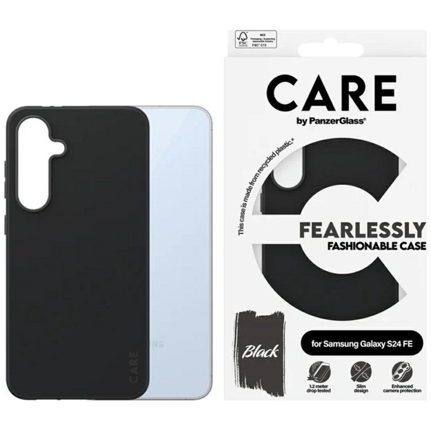 CARE by PanzerGlass Fashion Case Samsung Galaxy S24 FE - black 2