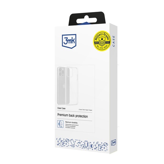 3mk Clear Case for Samsung Galaxy S25+ - transparent 5