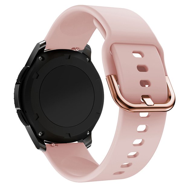 Silicone Strap TYS band for Samsung Galaxy Watch 40 / 41 / 42 / 43 / 44 mm - pink